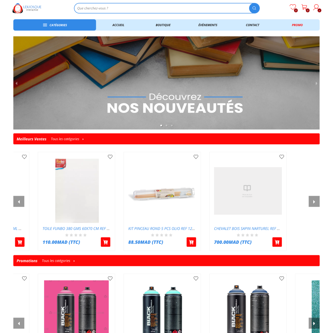 E-commerce store | React.js